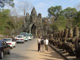 Eingangstor zum Angkor Thom Tempel