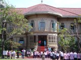 Vimanmek-Haus, die Privatresidenz des Knigs Rama VIII aus Teak-Holz