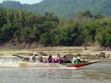 Speedboat auf dem Mekong River - bis zu 80kmh schnell