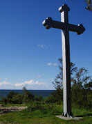 The cross of the first missionary