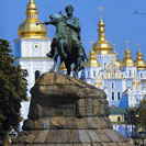 Monument of Hetman Bogdan Khmelnitskiy in Kiev