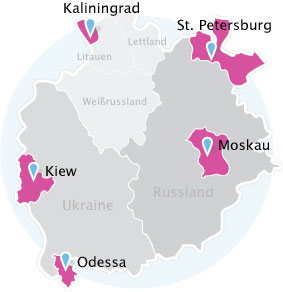 StudyRussian Russisch lernen map