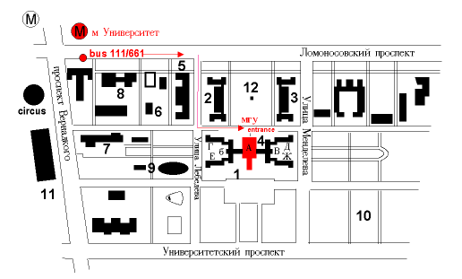 Metro State University Campus Map