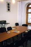 une salle de classe du centre de langue russe à Odessa